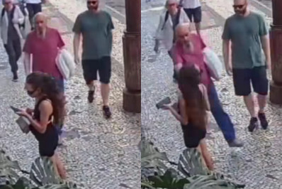 Vídeo: Entregadora é agredida no Flamengo
