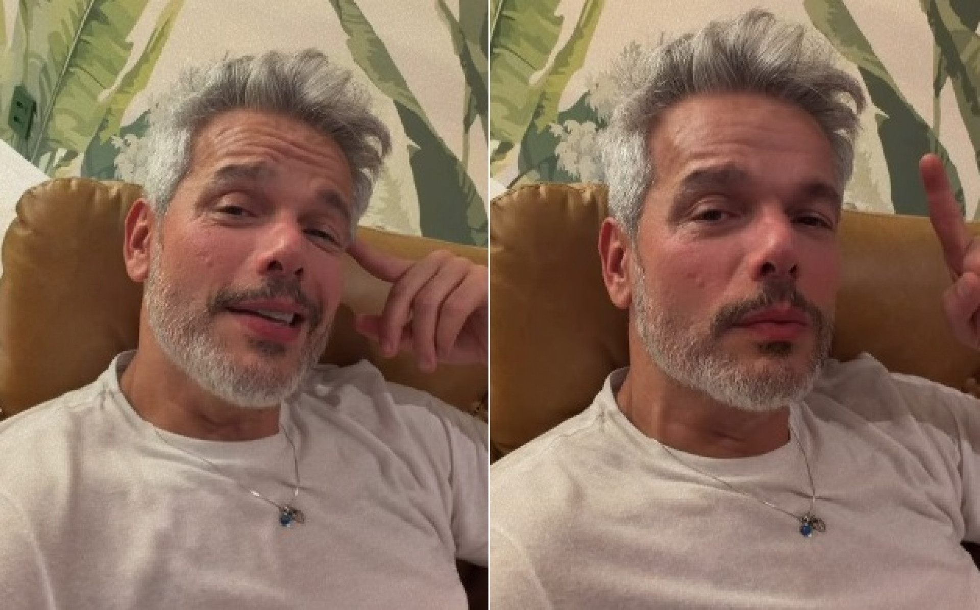 Otaviano Costa esclareceu lesão sofrida durante ensaio  - Reprodução/Instagram 