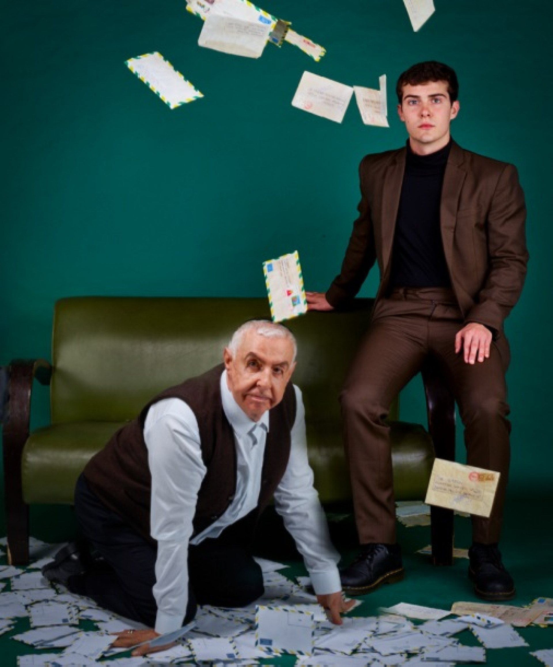 Elias Andreato e Caio Manhente interpretam, respectivamente, Sr Green e Ross, na produ&ccedil;&atilde;o -  Nana Moraes / Divulga&ccedil;&atilde;o