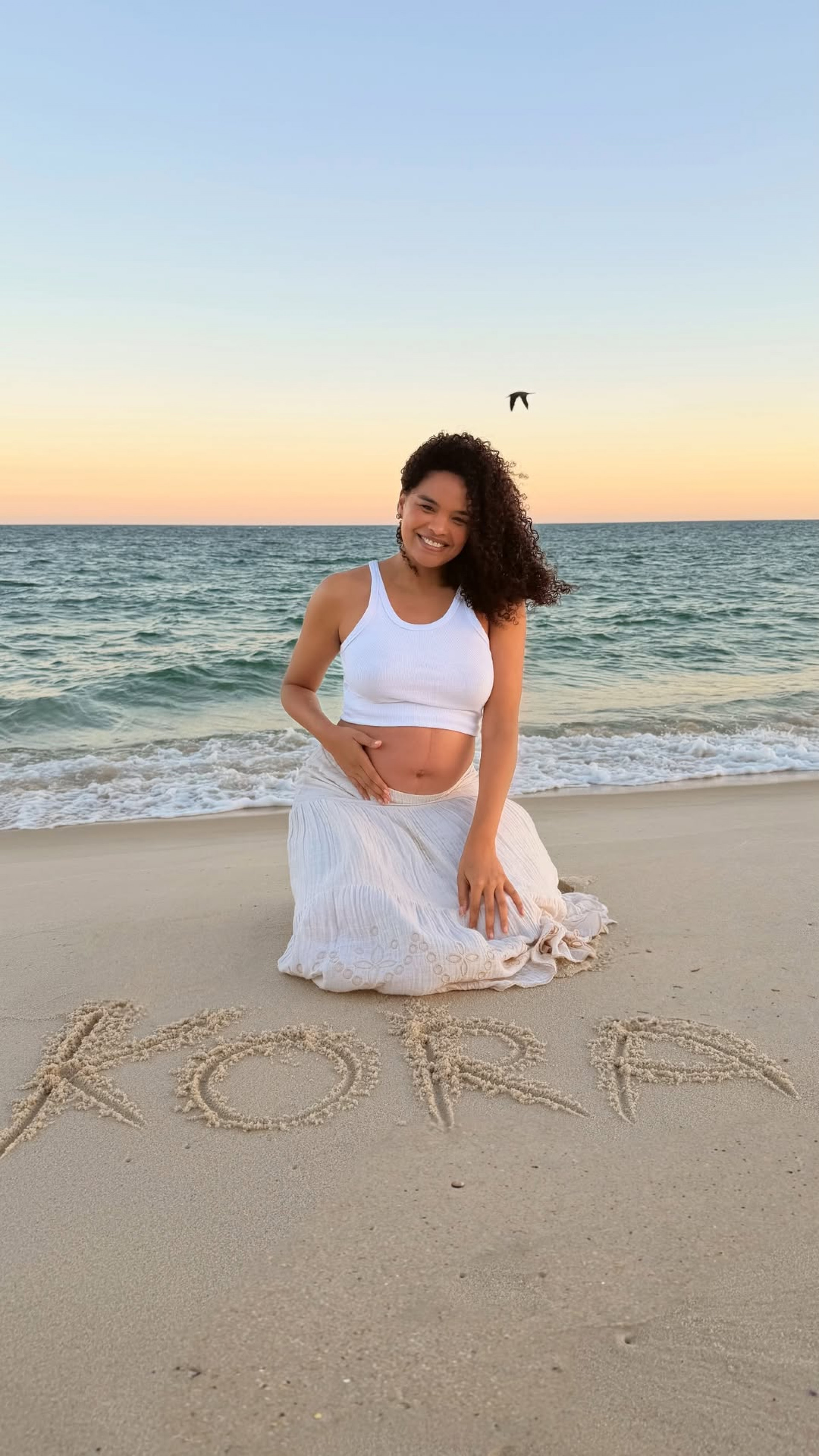 Segunda filha de Lucy Ramos se chamar&aacute; Kora  - Reprodu&ccedil;&atilde;o/Instagram 
