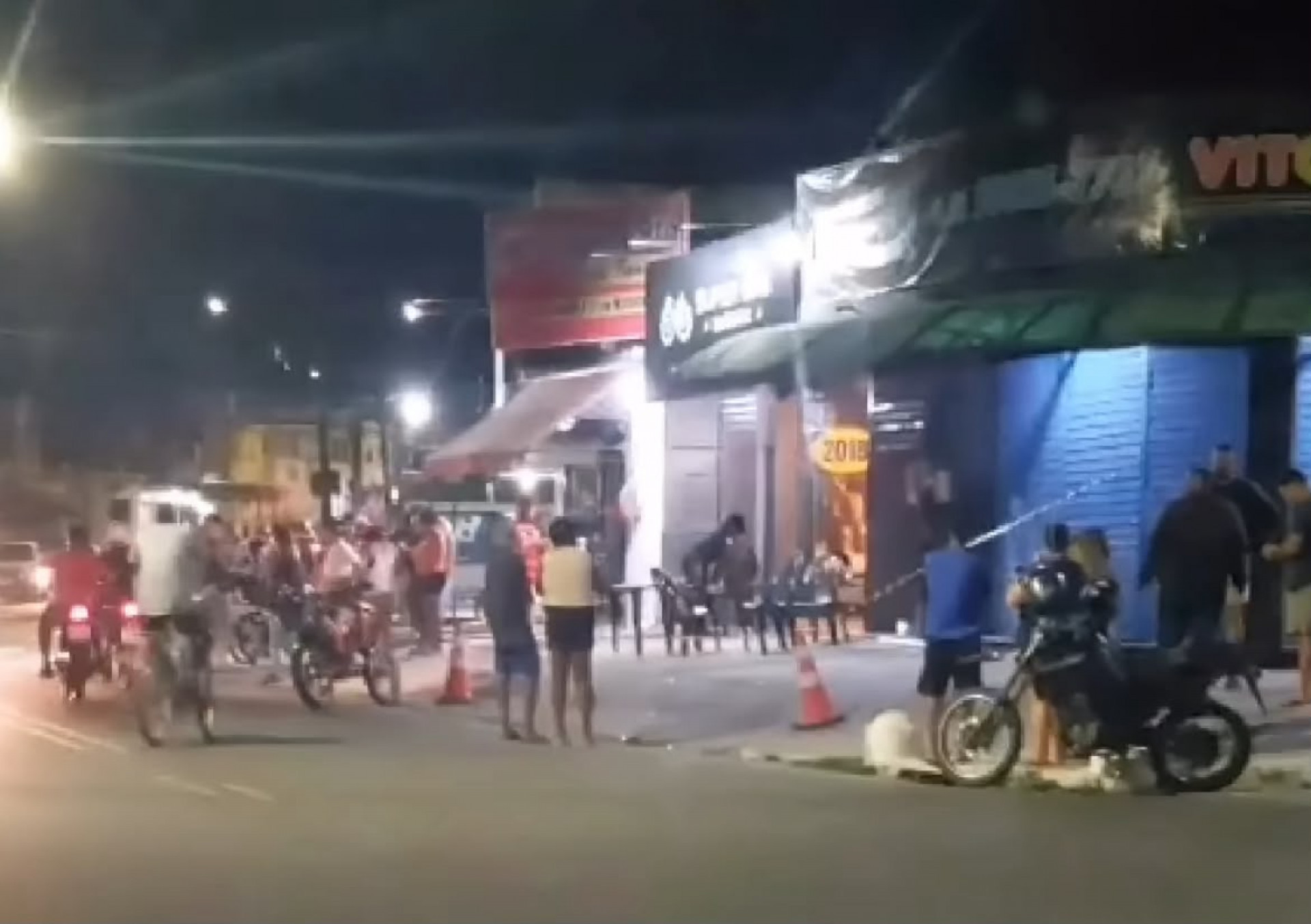 Crime aconteceu na Rua Manoel João Gonçalves - Reprodução / Redes Sociais