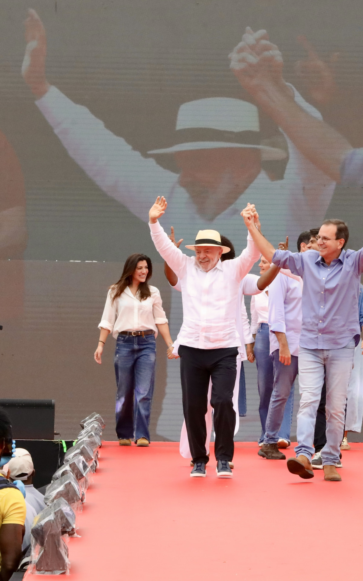 Eduardo Paes participa de ato ao lado do presidente e candidato à reeleição, Luiz Inácio Lula da Silva
- Divulgação PSD-RJ