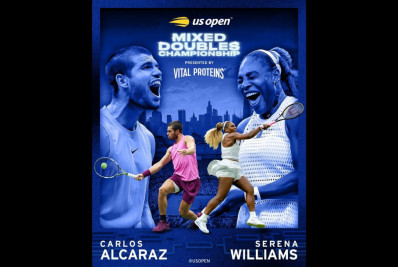 Carlos Alcaraz e Serena Williams jogarão juntos no US Open