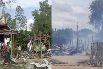 Ataque aéreo contra mosteiro budista deixa 14 mortos em Mianmar