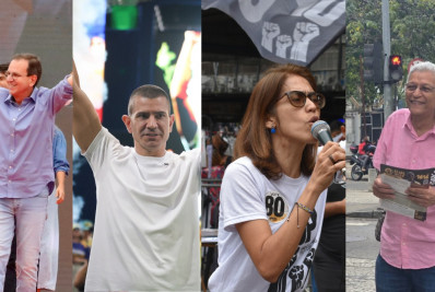 Candidatos ao Governo do Rio participam de eventos no Rio