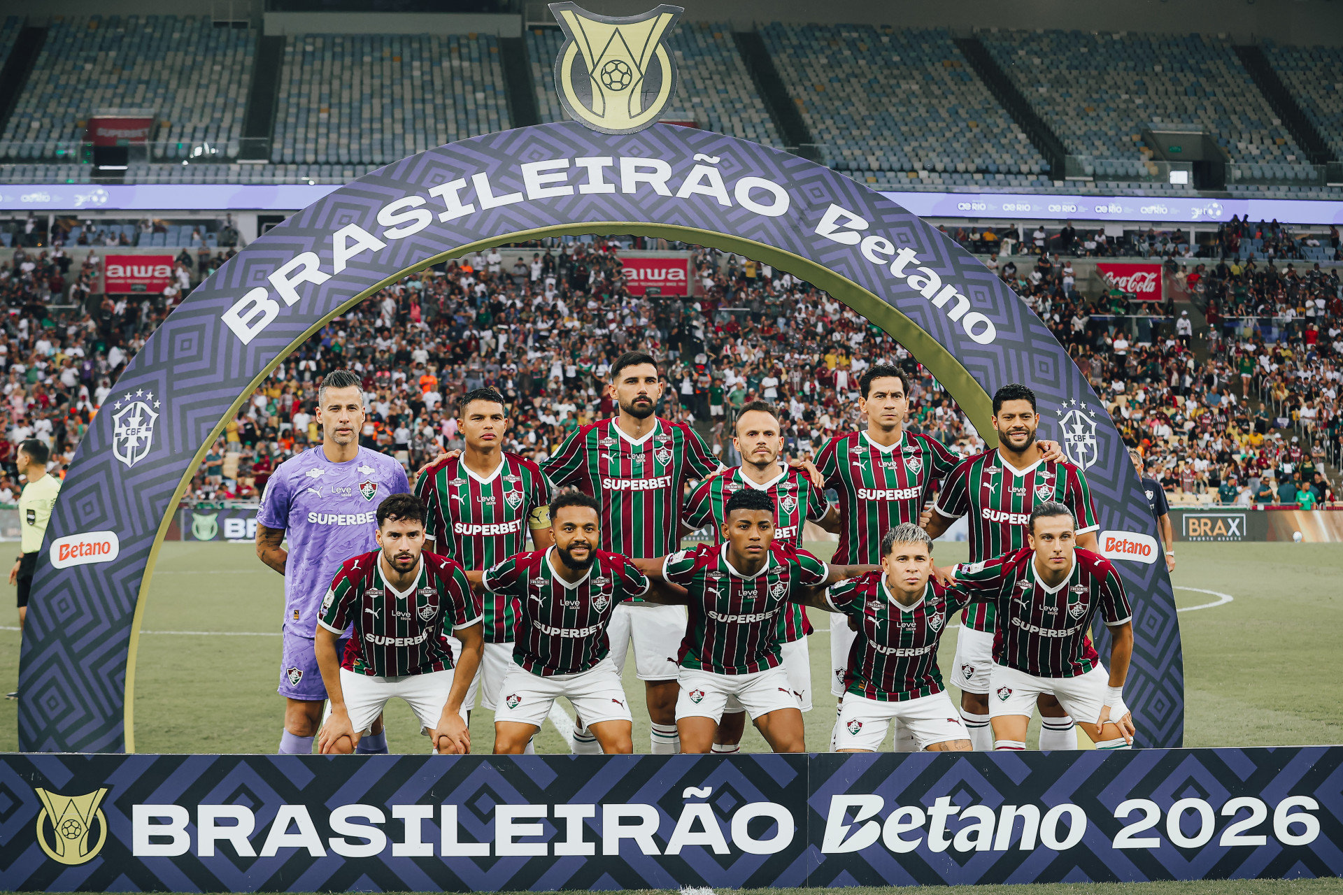 Time titular do Fluminense para encarar o Remo, no Maracan&atilde; - Lucas Mer&ccedil;on / Fluminense FC