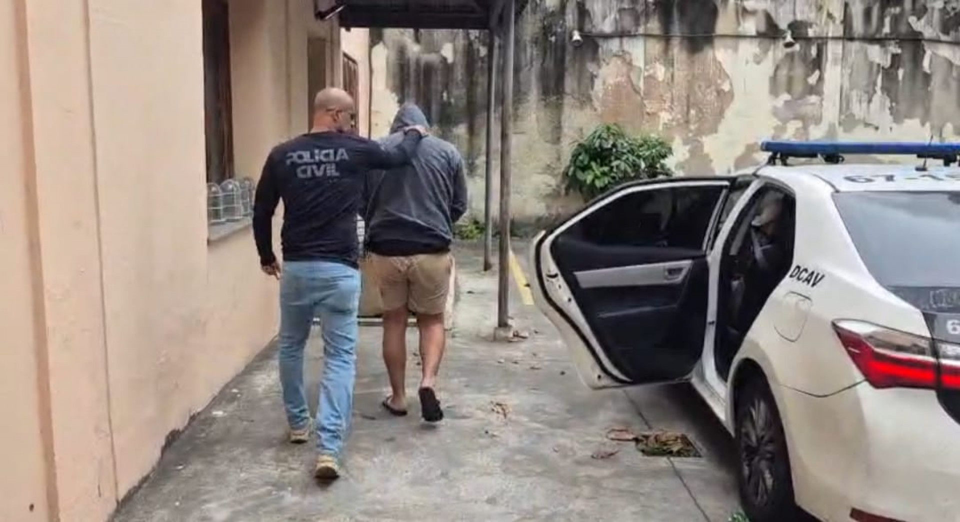 Suspeito do crime, pai da crian&ccedil;a foi preso em Olaria, na Zona Norte