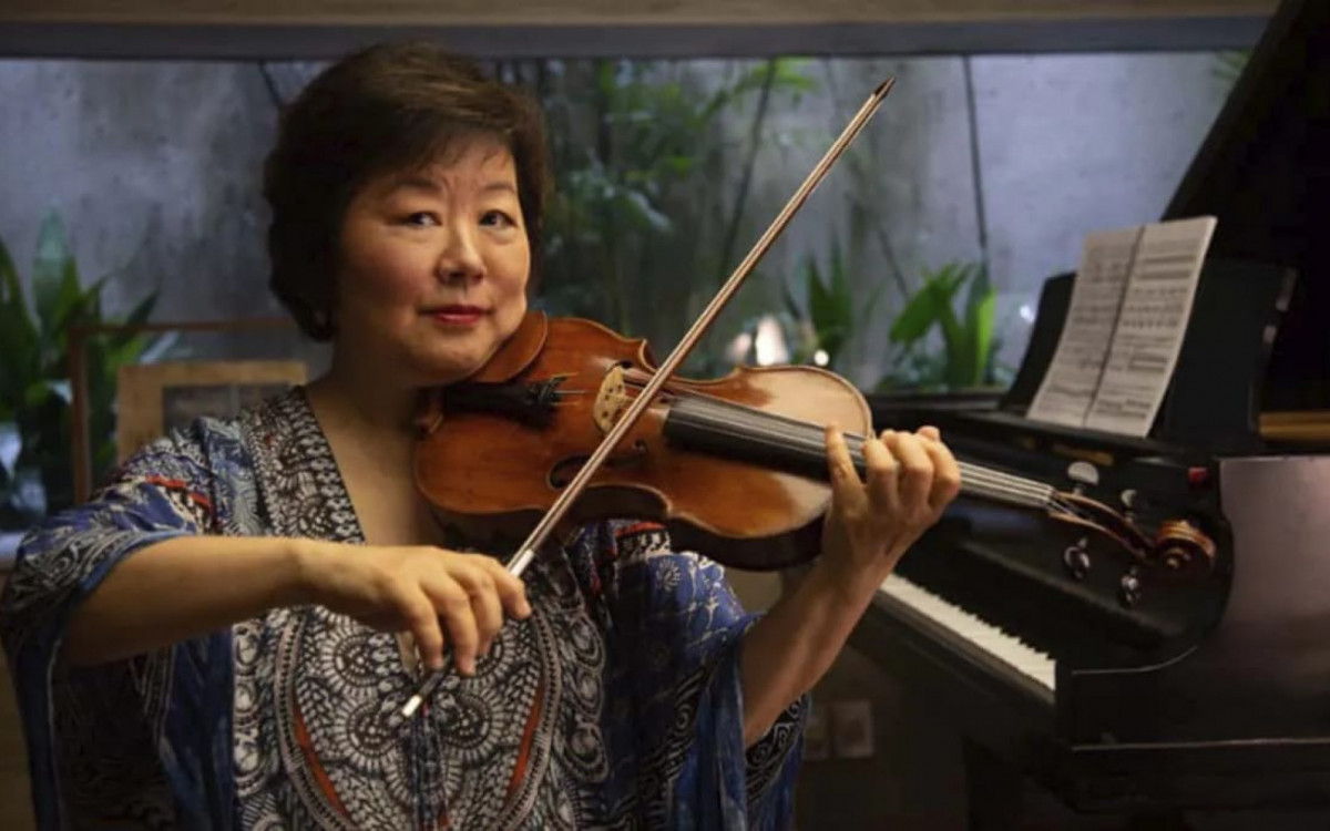 Elisa Fukuda, de 74 anos, não foi agredida durante assalto e está bem