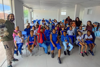 Educação ambiental reúne alunos em ação no Parque Mambucaba