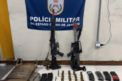 PM apreende seis fuzis em ações na capital e Baixada Fluminense
