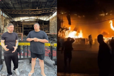 Donos de bar atingido por incêndio fazem vaquinha para reconstrução