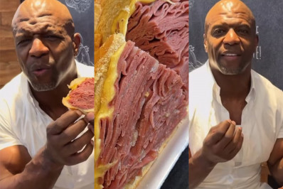 Em São Paulo, Terry Crews se derrete pela comida brasileira 