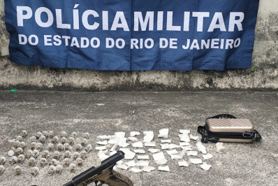Homem com passagens por roubo e tráfico é preso em São João de Meriti