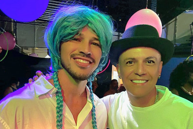 Cantor caxiense agita festa de elenco da novela 'Quem Ama Cuida'
