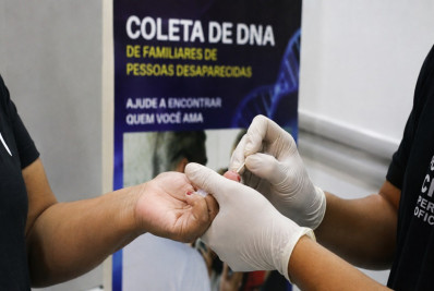 Polícia amplia coleta de DNA para ajudar a identificar desaparecidos