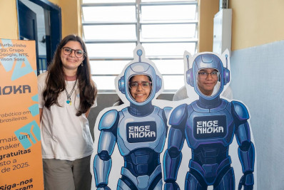 Engenhoka leva arte, ciência e robótica para escola pública de Macaé