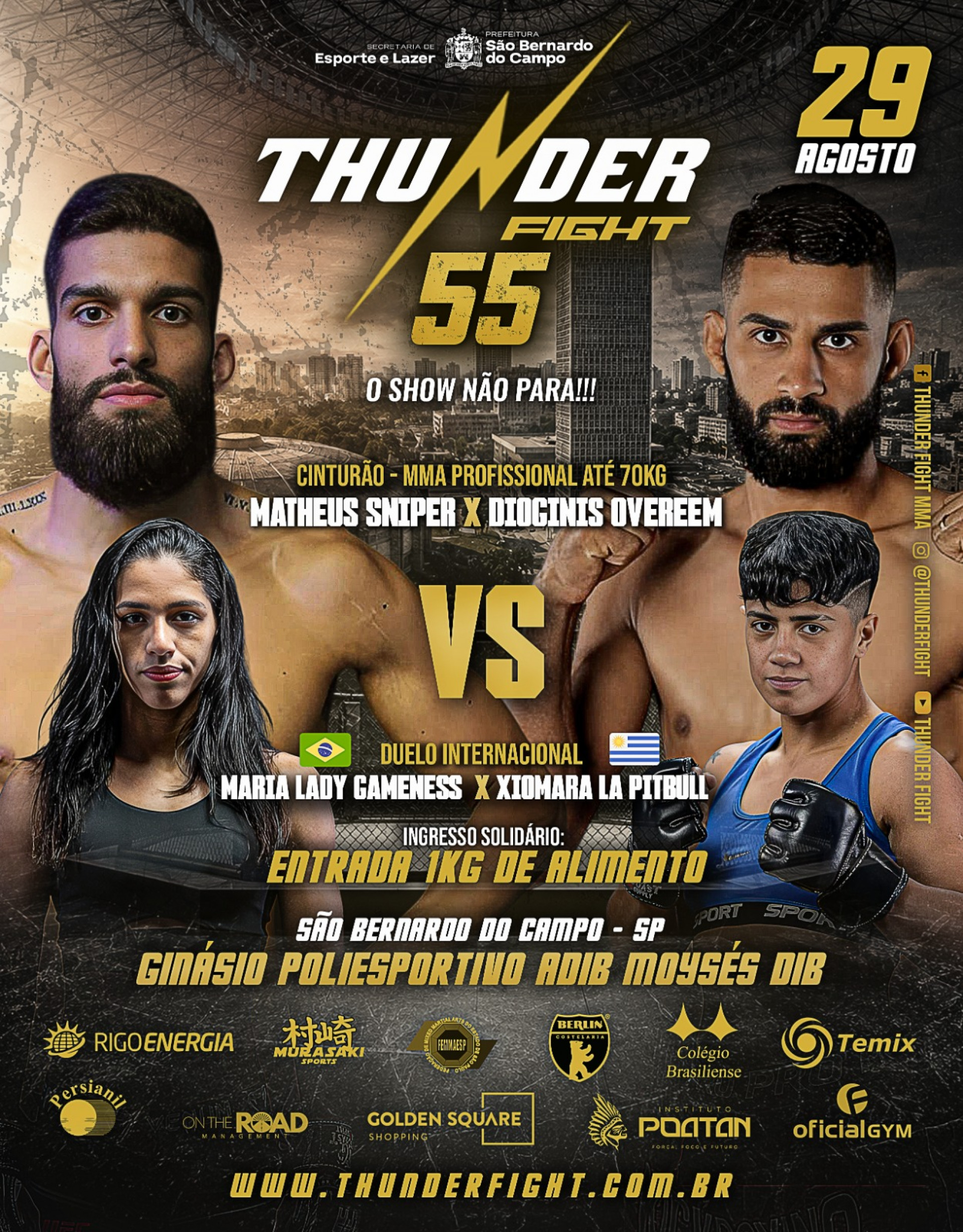 Thunder Fight 55 -  (Foto: Divulga&ccedil;&atilde;o)