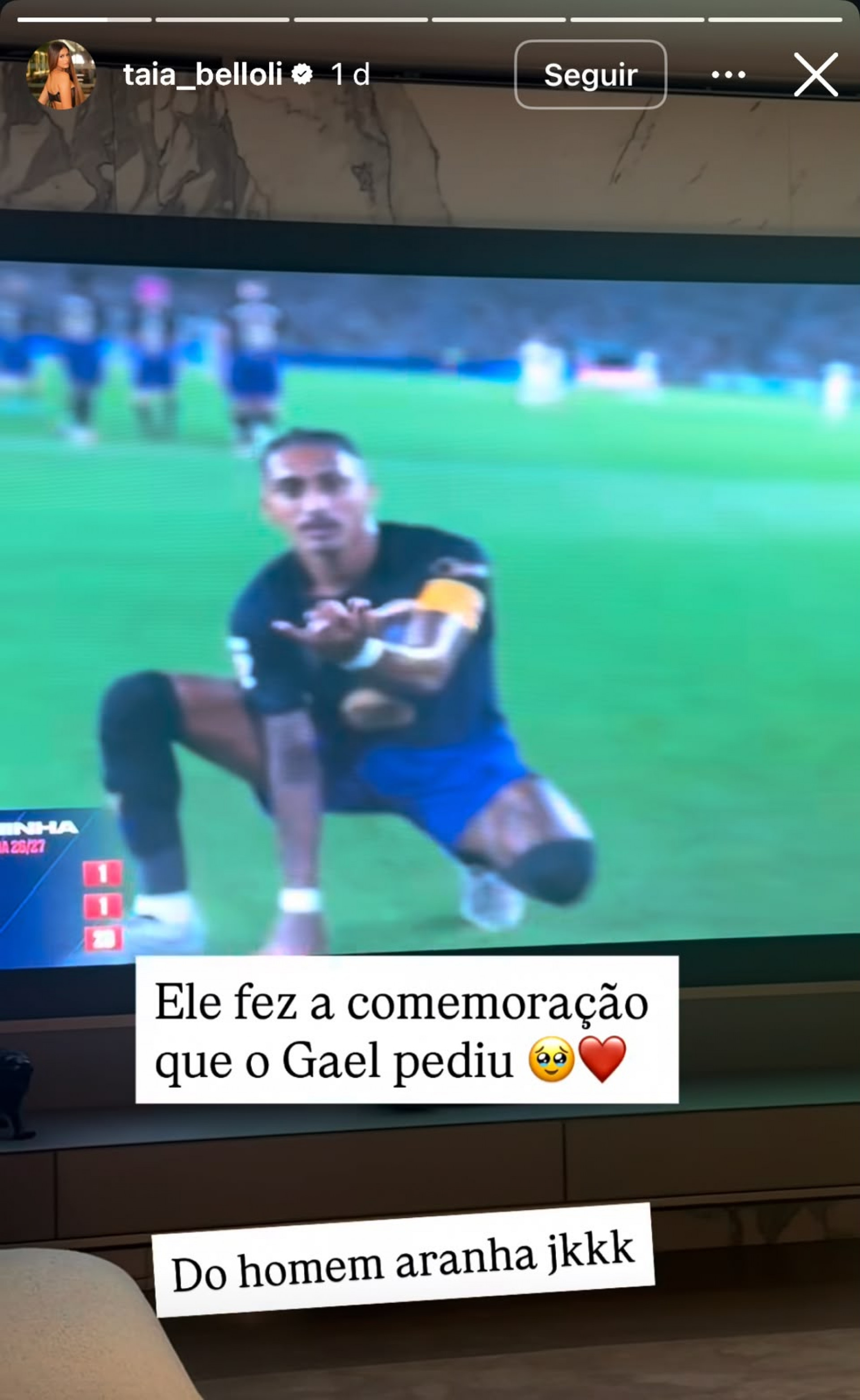 Post de Natalia Belloli no story do Instagram - Reprodu&ccedil;&atilde;o / Instagram