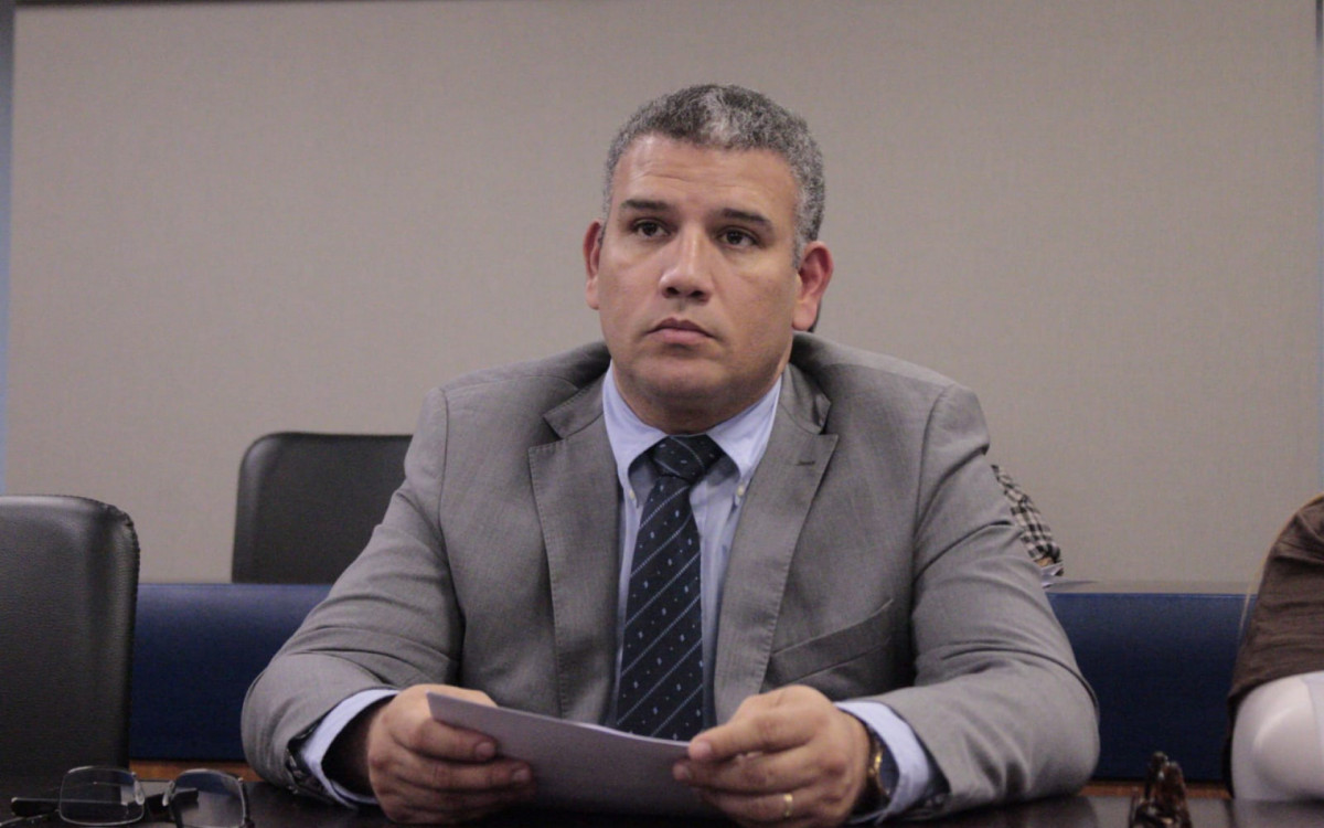 Laércio Pereira, assessor do Candidato ao Senado pelo Podemos, Marcos Dias - Carlos Elias Junior/ Agência O Dia