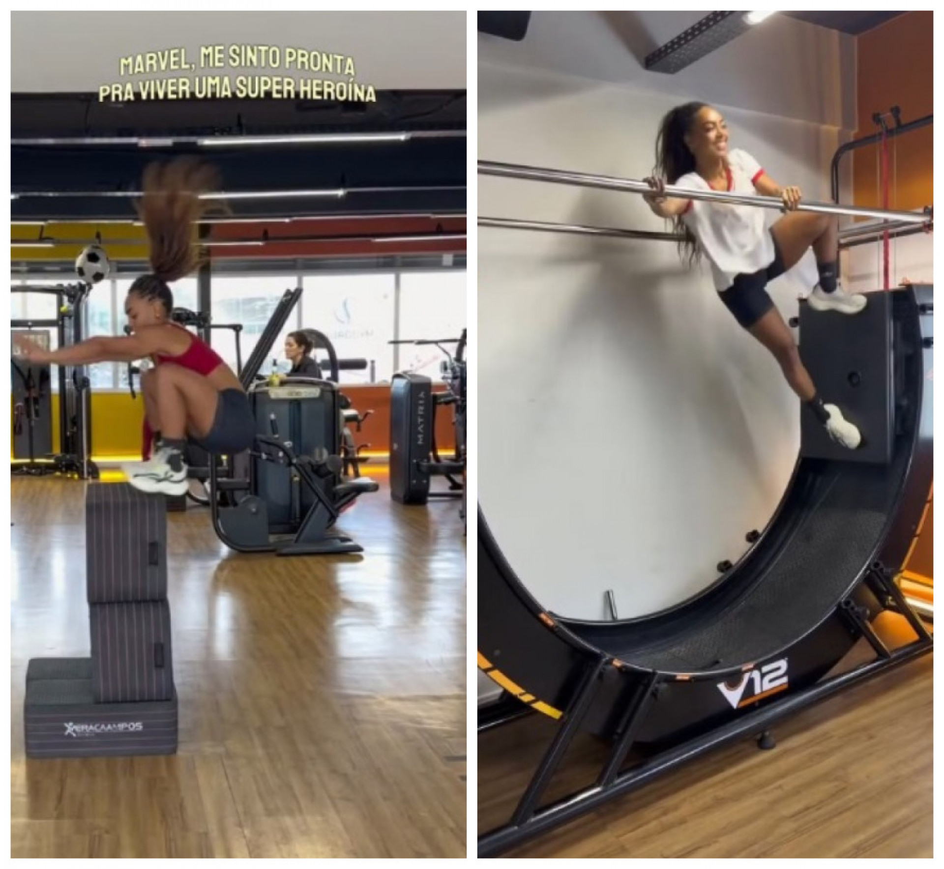 Dandara Mariana brinca sobre viver heroína após treino: 'Estou pronta' - Reprodução Instagram