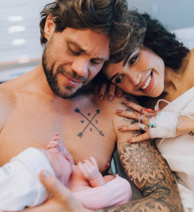 Nasce Marina, segunda filha de Paula Amorim e Breno Simões