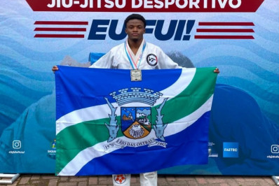 Gustavo Bandeira leva Rio das Ostras ao topo no jiu-jítsu