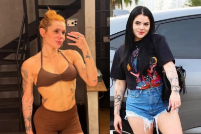 Mulher de Ferrugem exibe corpo sarado e mostra antes e depois