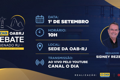 Quem vai representar o Rio no Senado? Candidatos debatem propostas