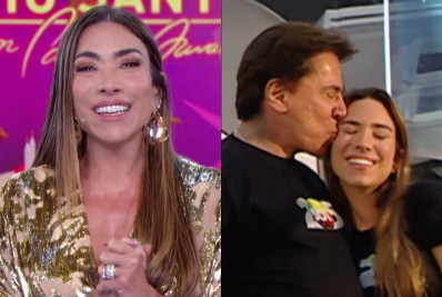 Patrícia Abravanel chora ao rever discurso de Silvio Santos