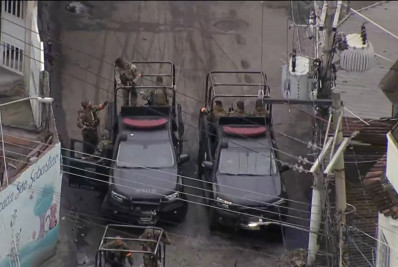 Polícias Civil e Militar fazem nova operação no Complexo de Israel