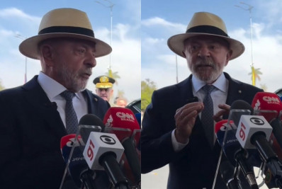 Lula evita perguntas sobre Lulinha em entrevista no QG do Exército