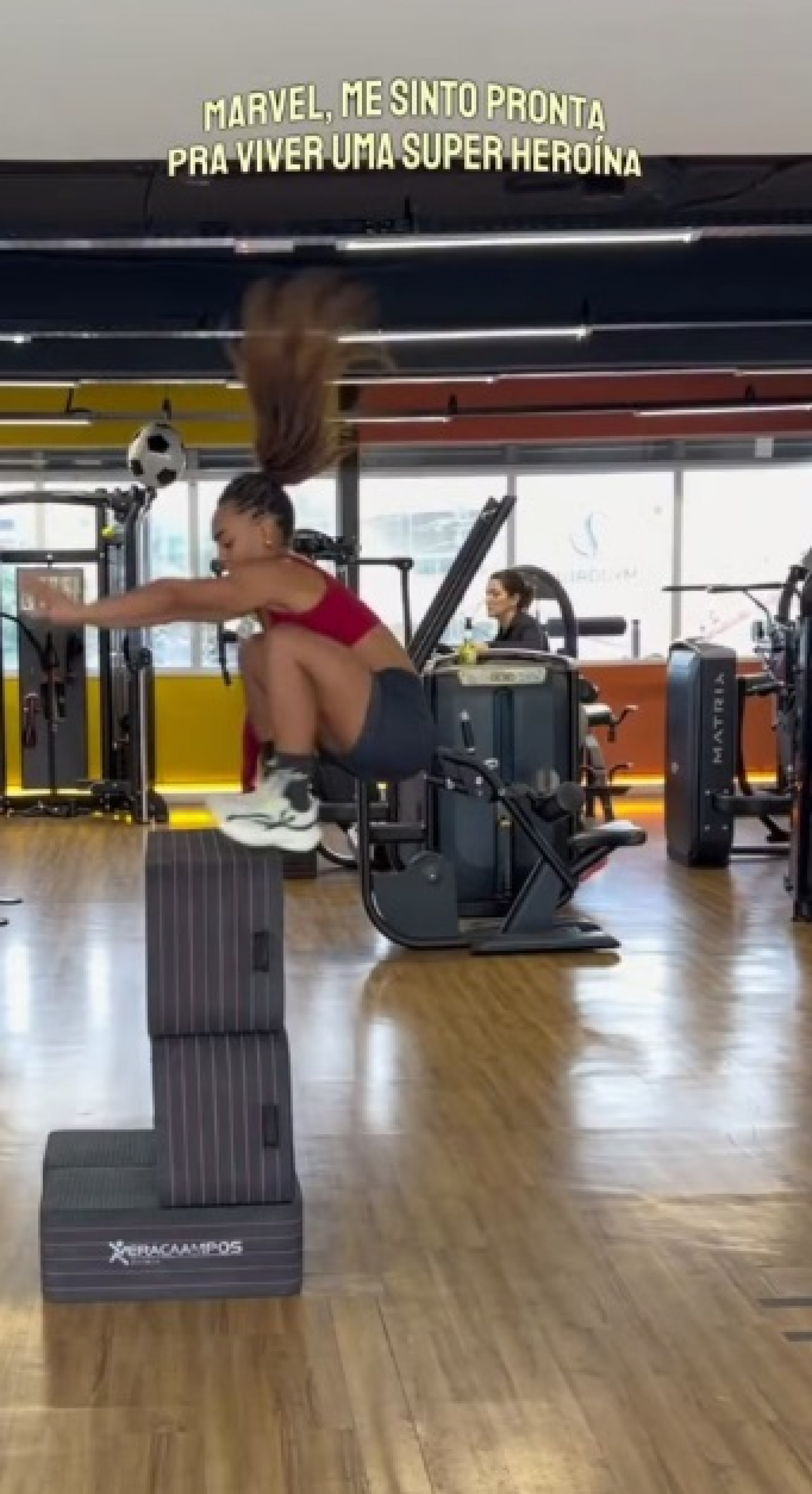 Dandara Mariana brinca sobre viver heroína após treino: 'Estou pronta' - Reprodução Instagram