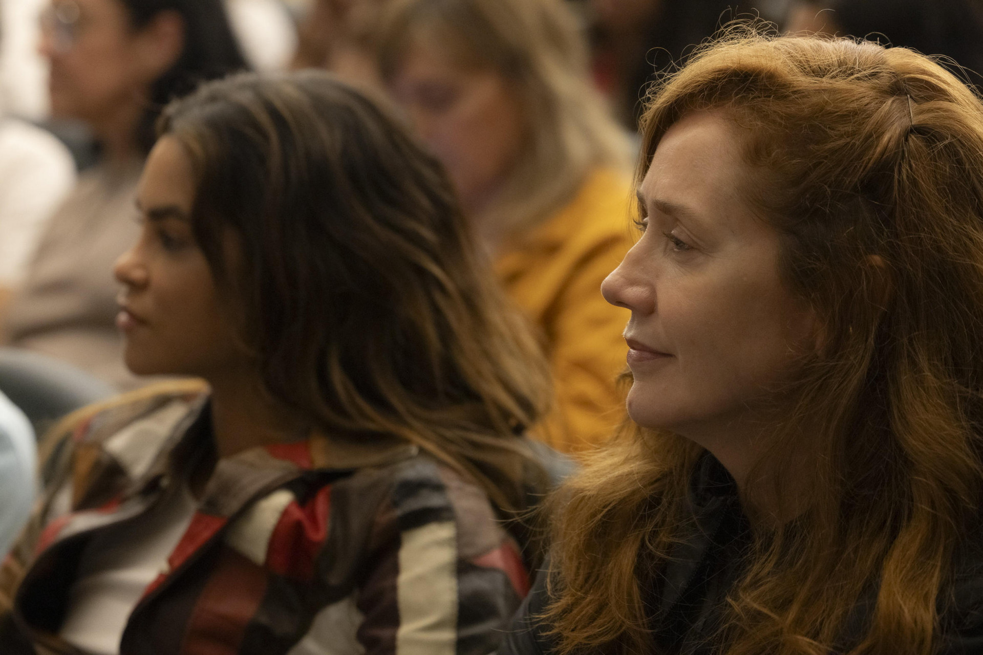 Elenco de 'Lá na Minha Terra' se reúne antes do início das gravações - Beatriz Damy / Globo