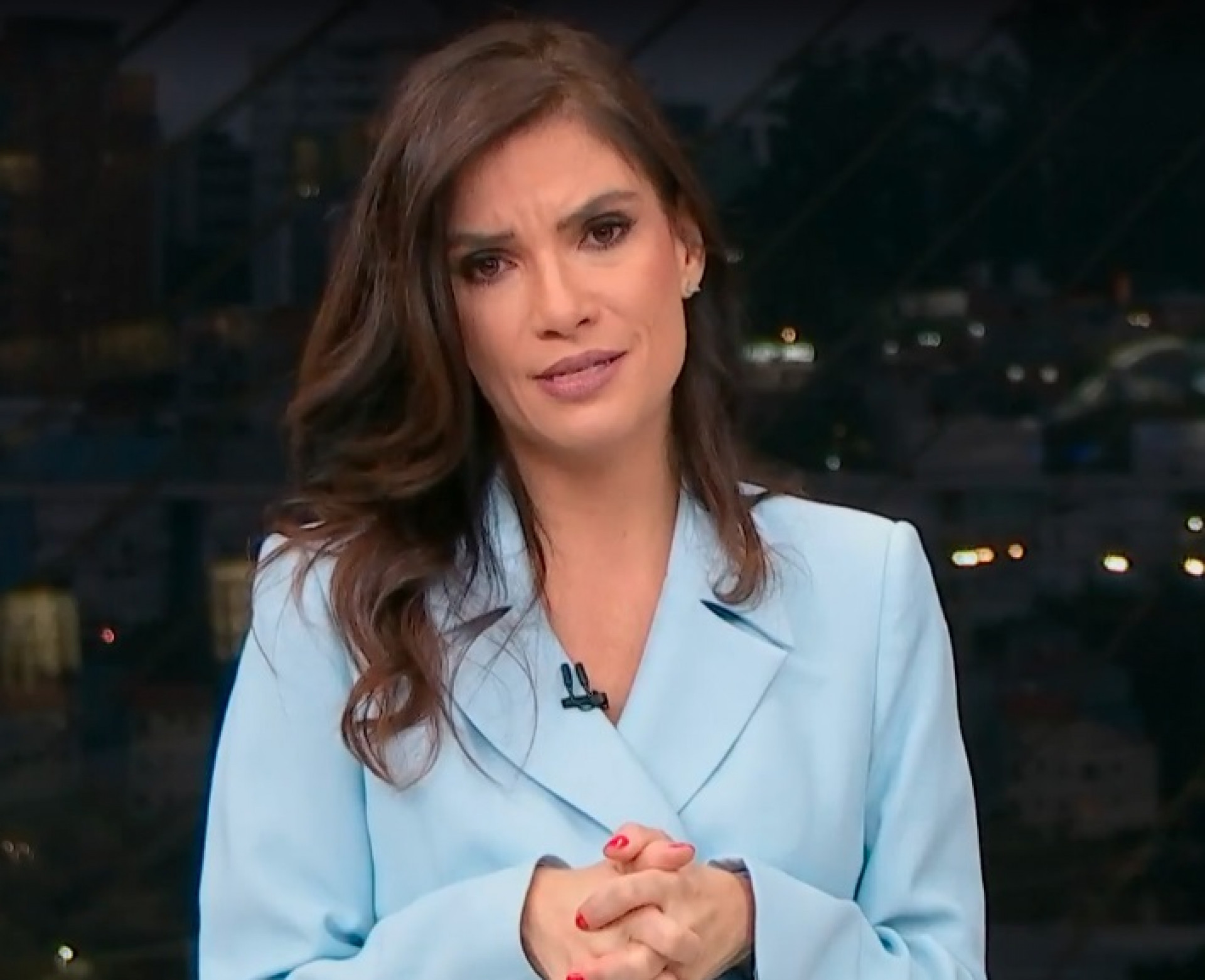 Sabina Simonato durante o 'Bom Dia São Paulo' - Reprodução de vídeo / TV Globo