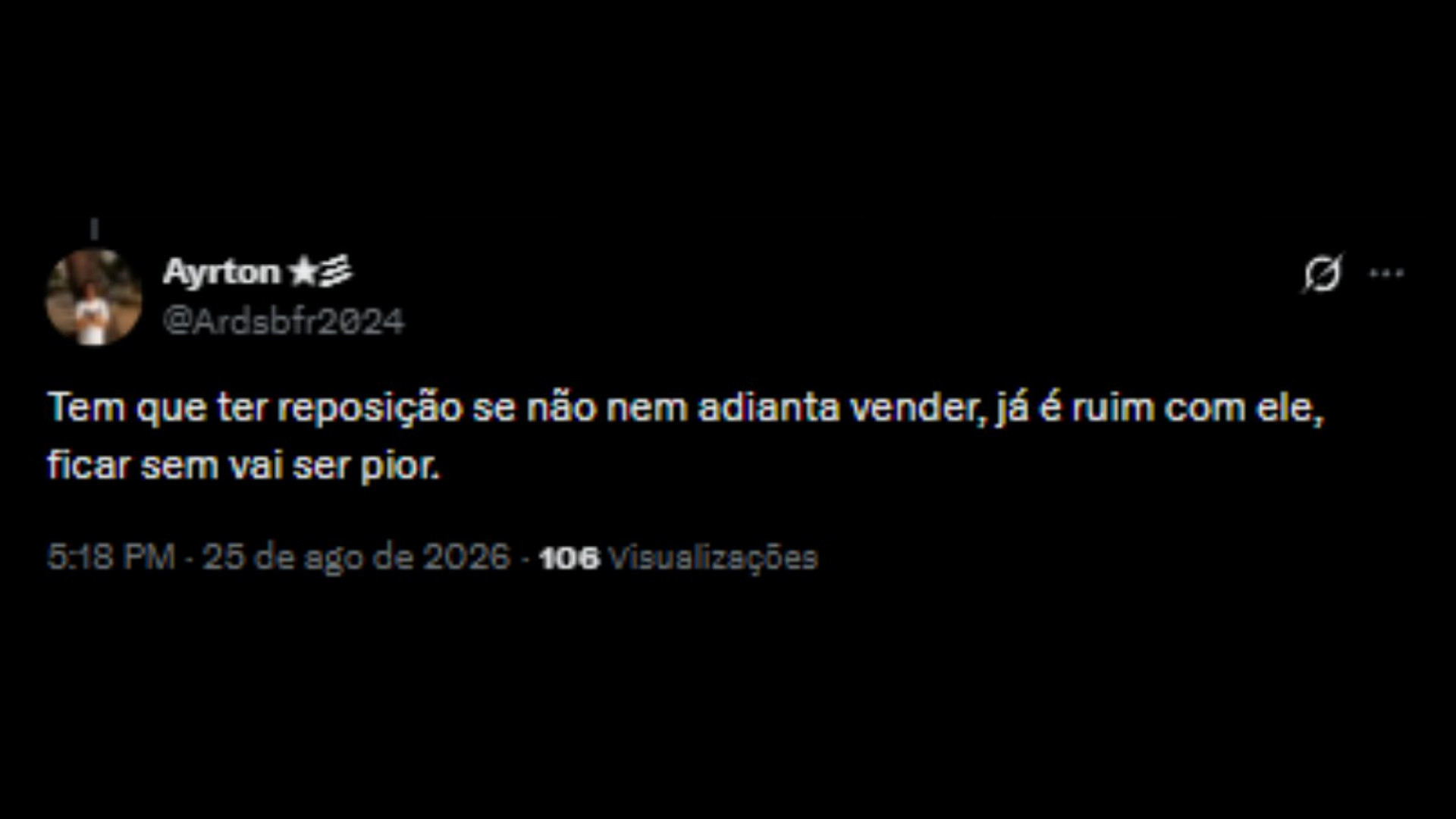 Repercussão sobre saída do Matheus Martins para a Rússia - Reprodução/X @Ardsbfr2024