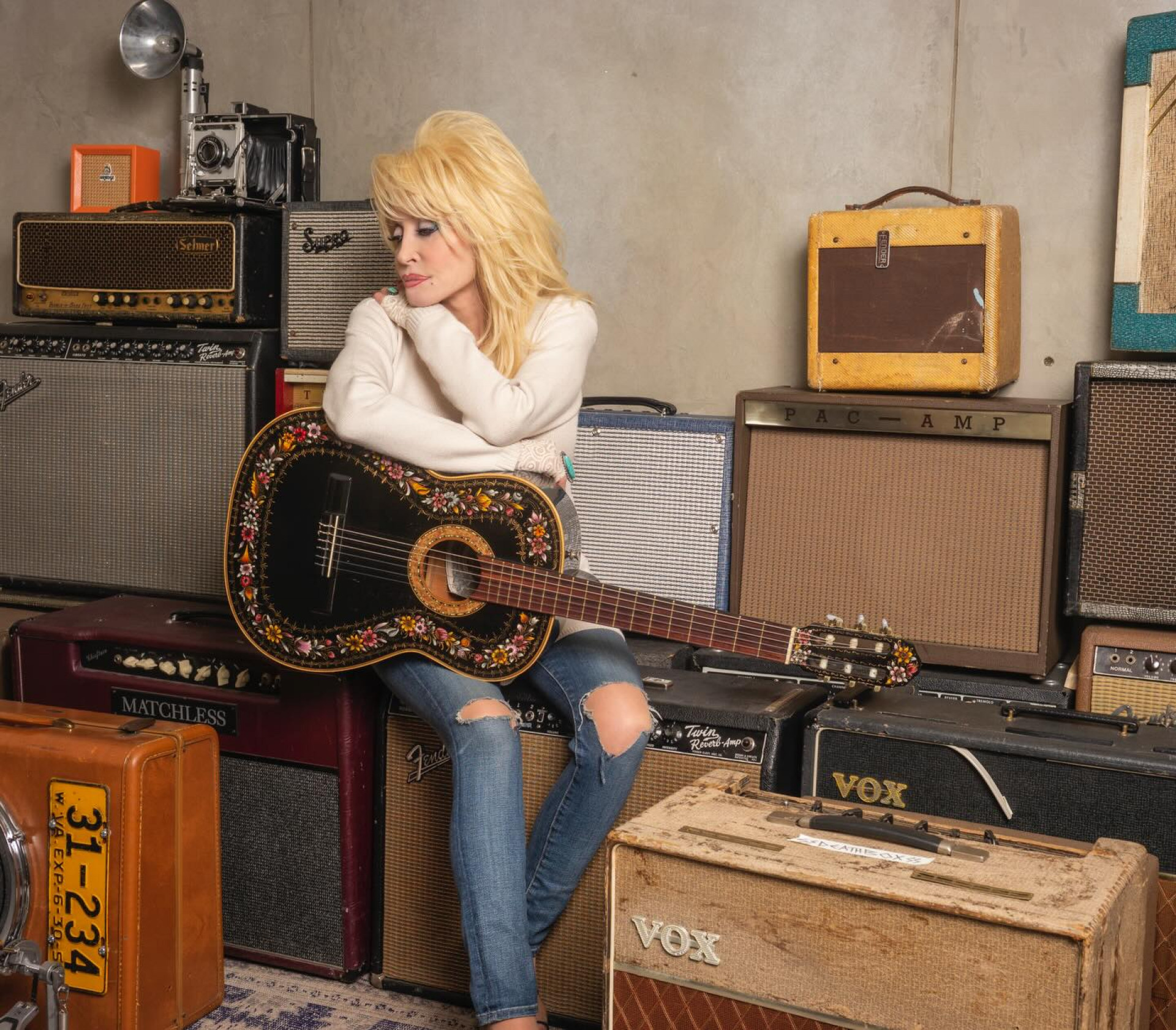 Dolly Parton era considerada um ícone da música country - Reprodução/Instagram