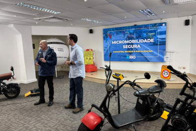 Conheça os novos equipamentos que fiscalizarão bicicletas e ciclomotores