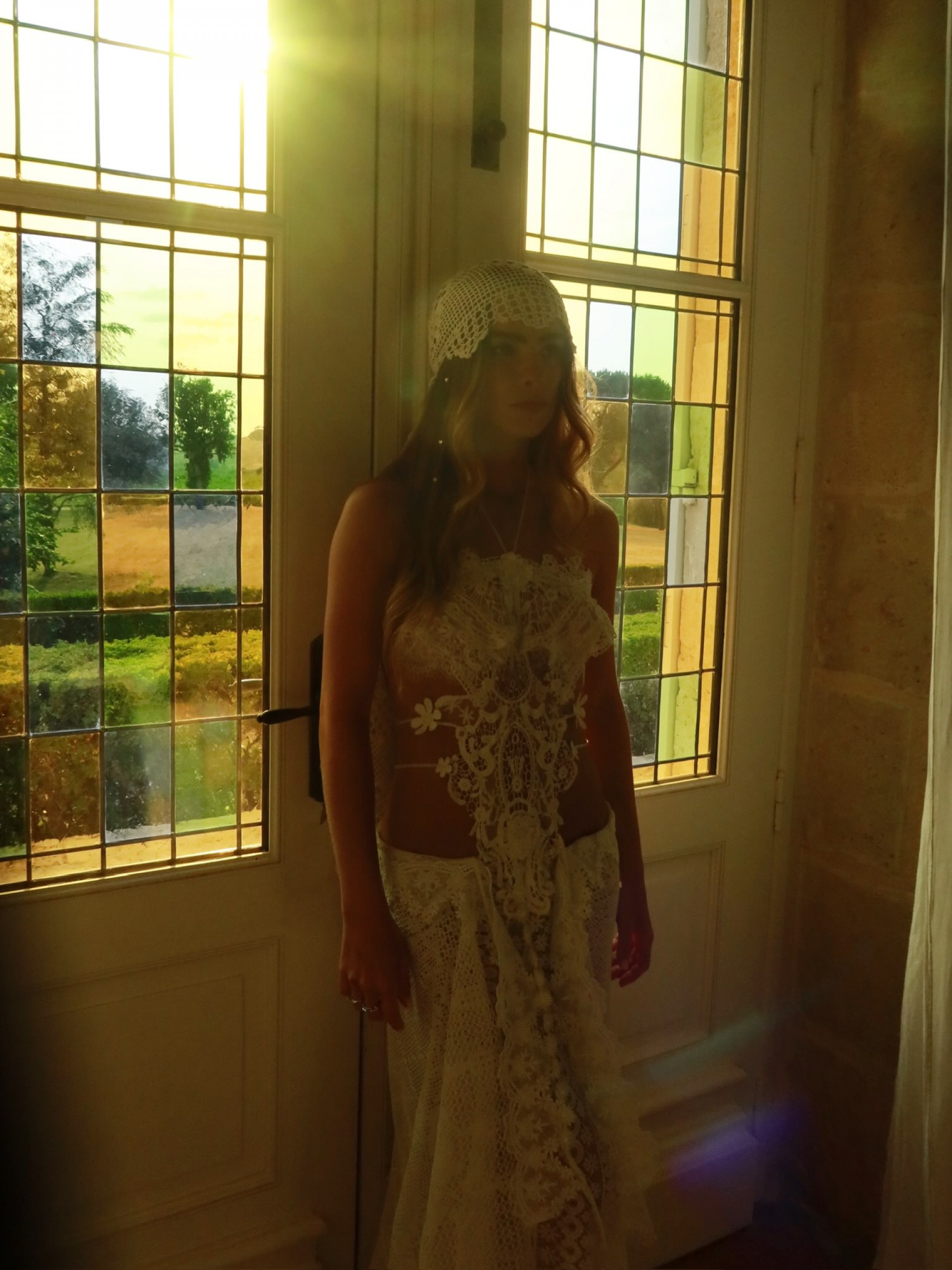 Giulia Be mostra detalhes do vestido para casamento com Conor Kennedy - Reprodução Instagram