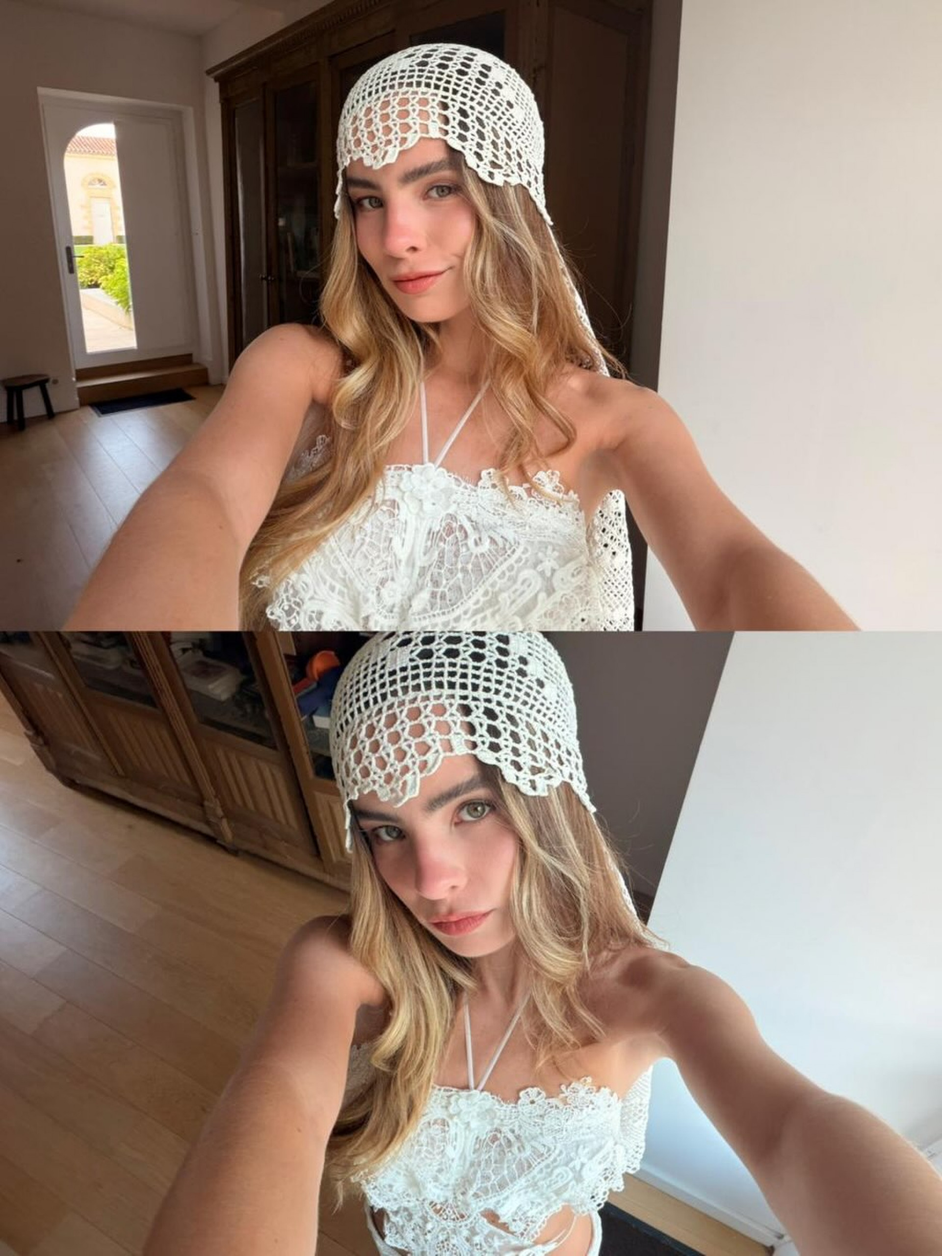 Giulia Be mostra detalhes do vestido para casamento com Conor Kennedy - Reprodução Instagram