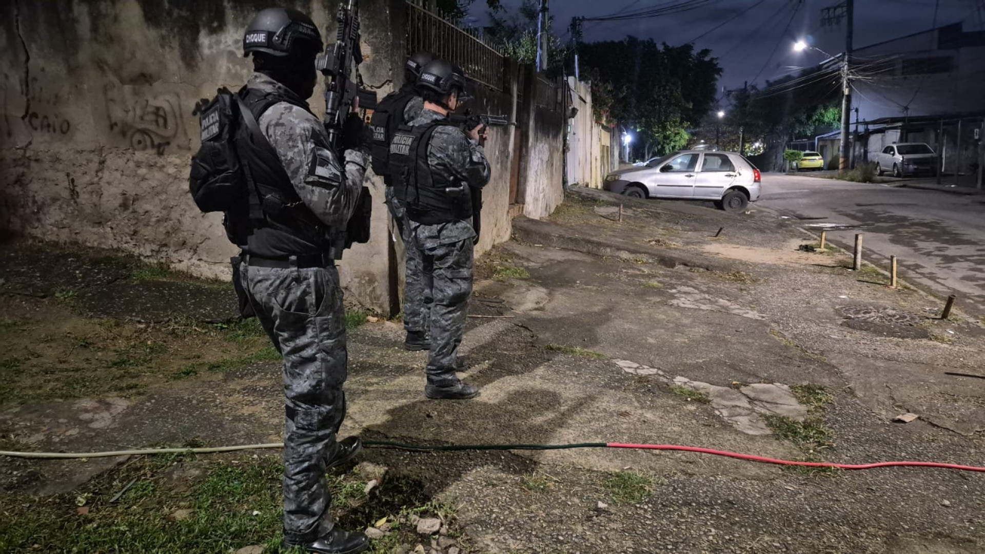 PMs atuam em comunidades controladas pelo Comando Vermelho na Zona Norte - Reprodução / Redes Sociais