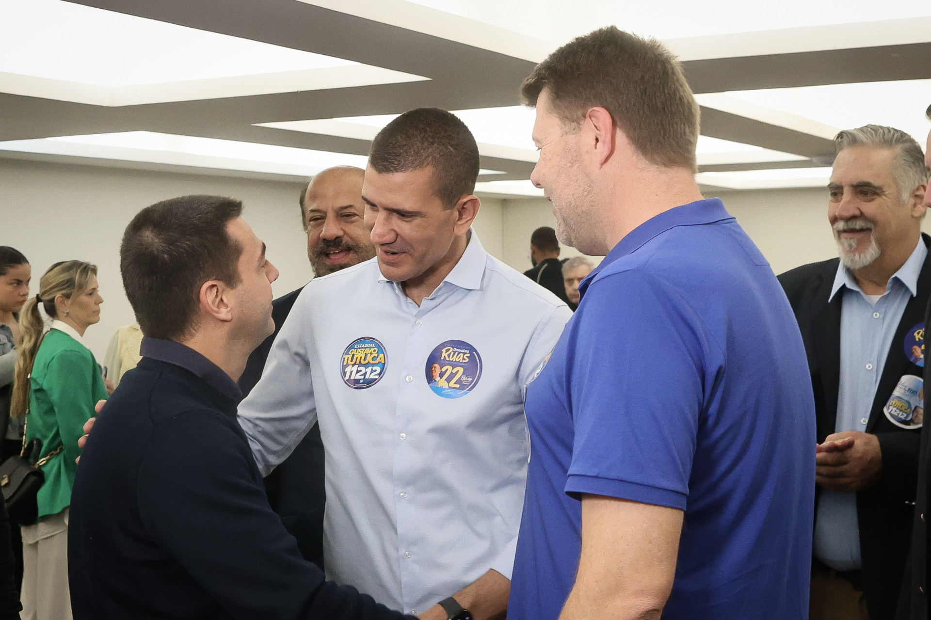 Douglas Ruas participou de um encontro com representantes do setor de turismo em Copacabana - Divulgação