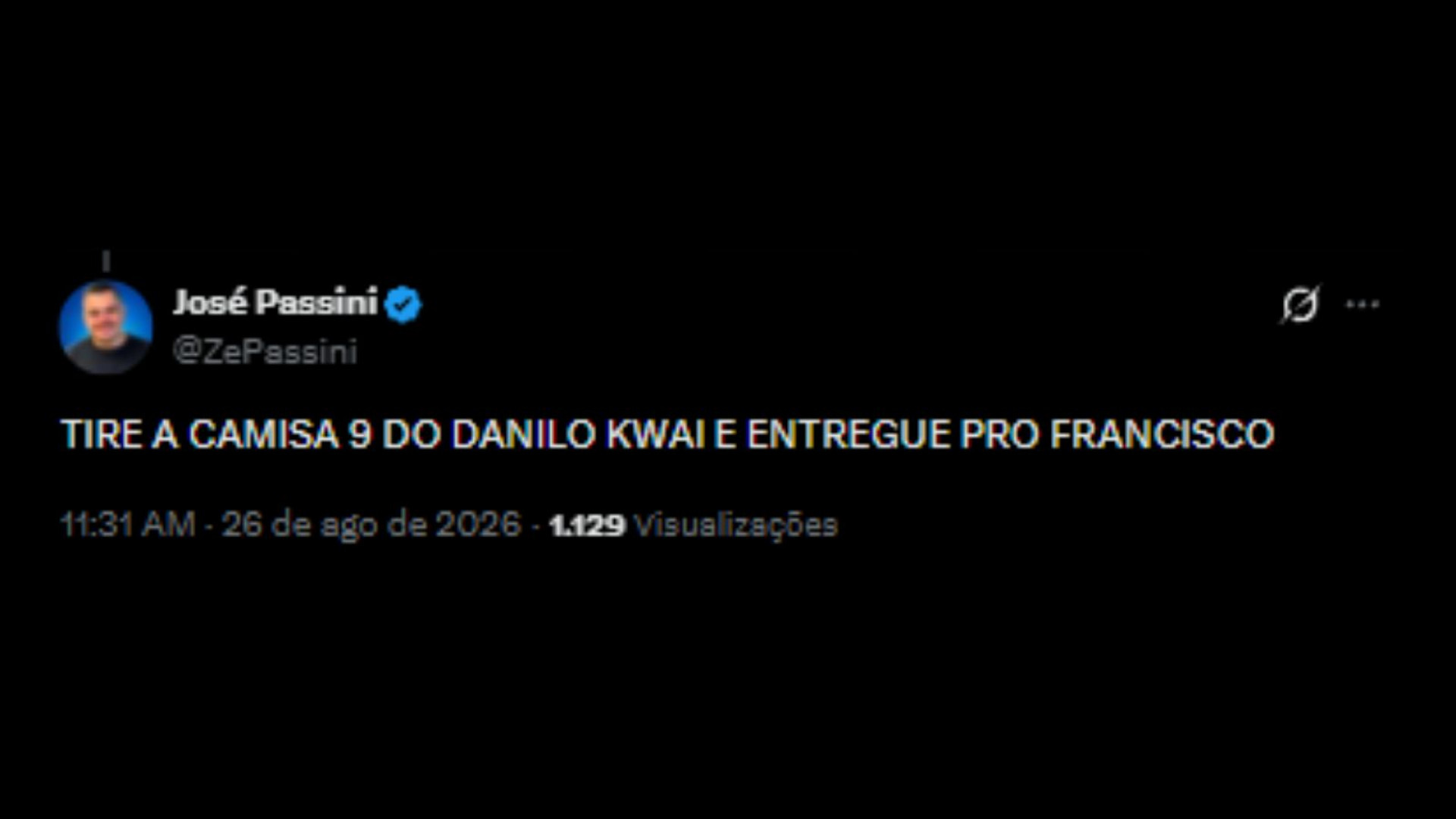 Torcedores debatendo a volta de Tiquinho Soares - Reprodução/X @ZePassini