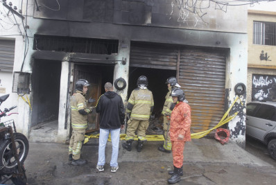 FOTOS! Incêndio deixa dois mortos em São Cristóvão