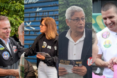 Eleições 2026: candidatos ao Governo conversam com eleitores pelo RJ