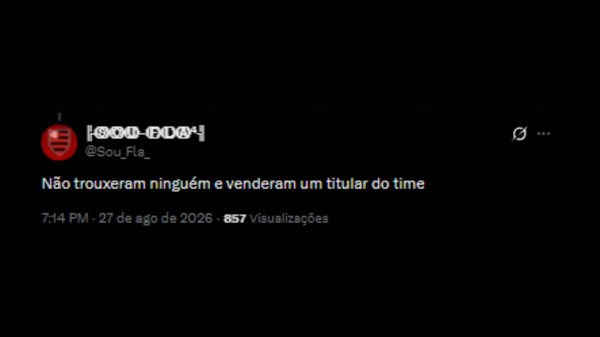Torcedores do Flamengo debatem a possível saída de Gonzalo Plata - Reprodução/X @Sou_Fla_