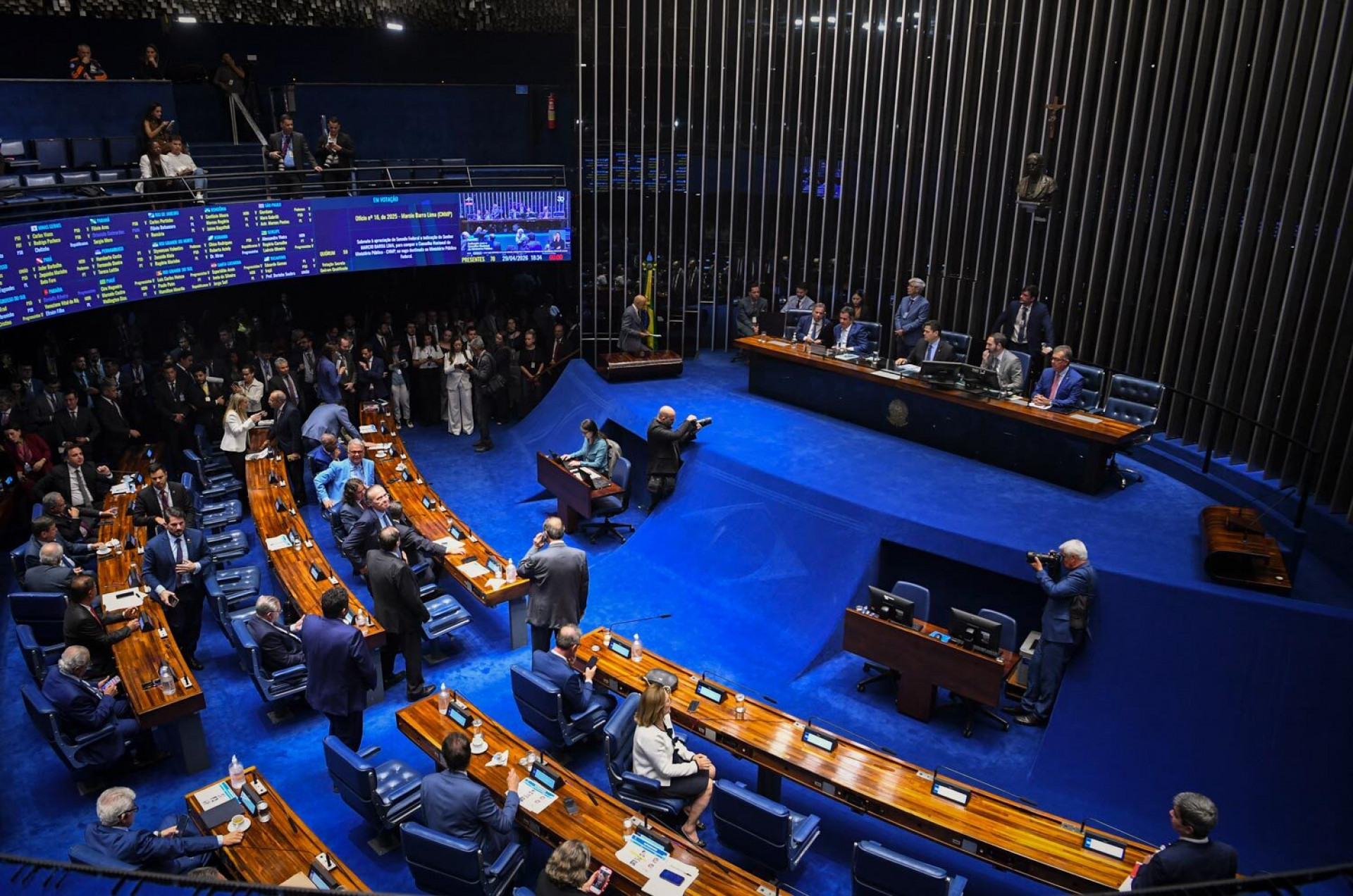 No total, 54 das 81 cadeiras do Senado serão renovadas neste ano - Divulgação/Agência Senado