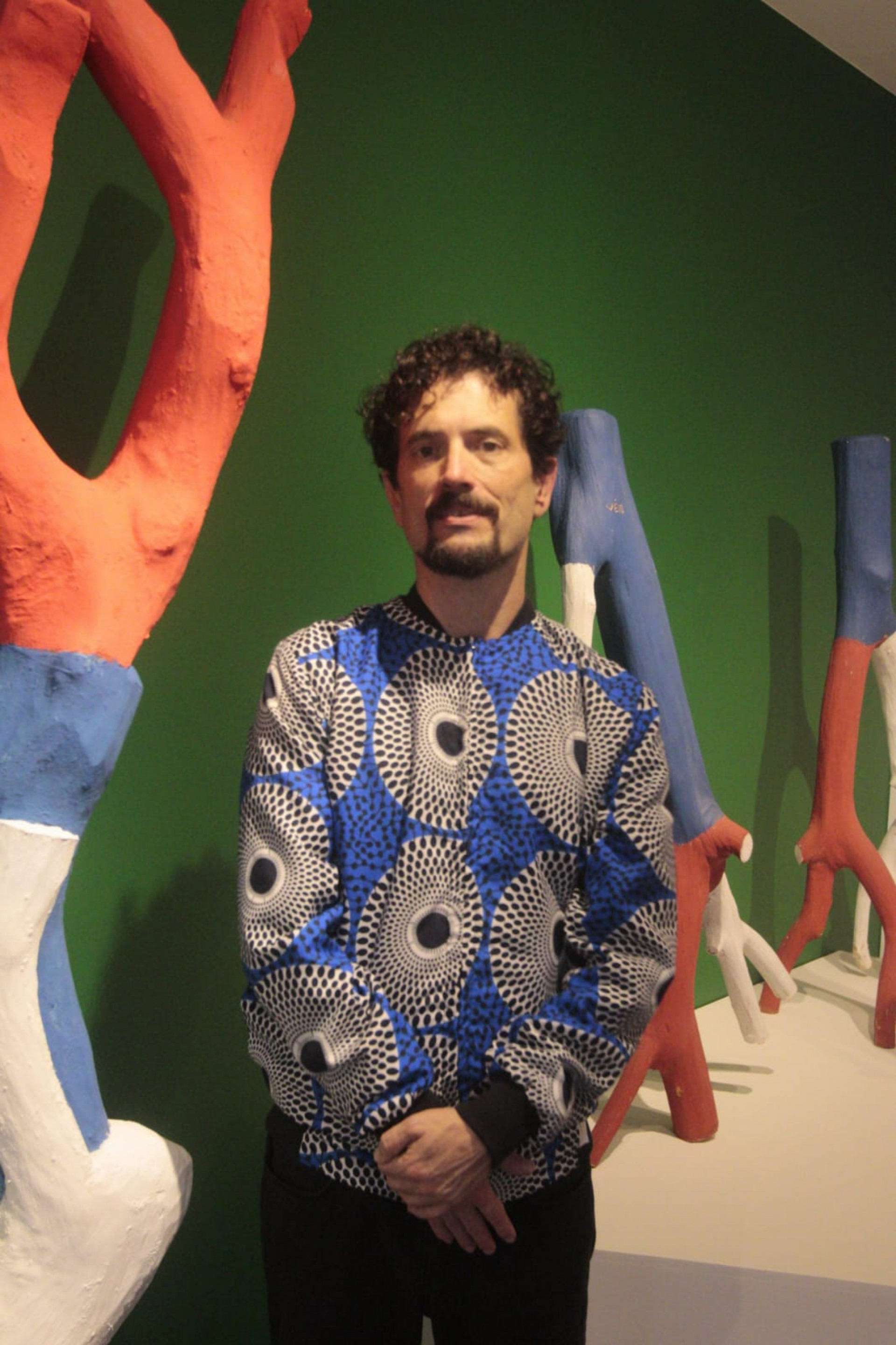 Lucas Van de Beuque, diretor do Pontal e também curador da exposição - Carlos Elias Junior/ Agência O Dia