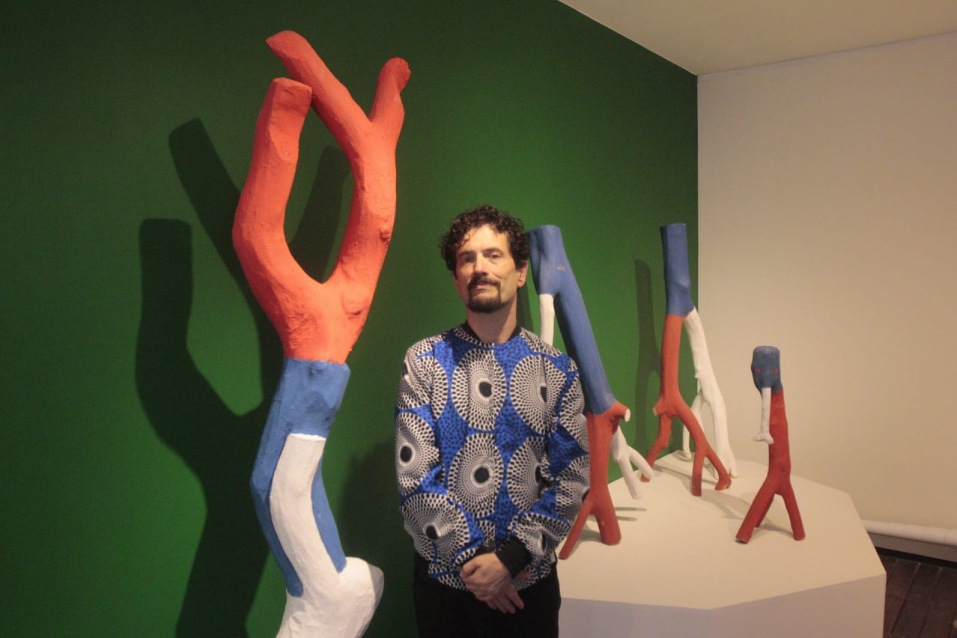 Lucas Van de Beuque, diretor do Pontal e também curador da exposição - Carlos Elias Junior/ Agência O Dia