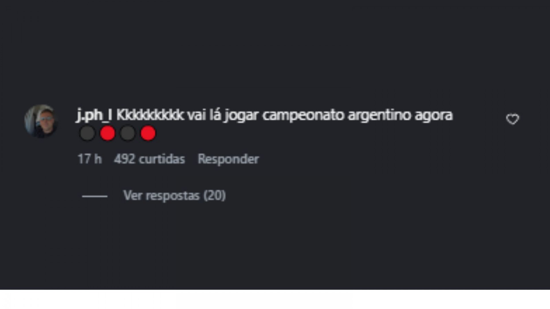 Torcedores zombando da Thiago Almada após eliminação de River Plate, na Sul-Americana - Reprodução/Instagram @j.ph_l