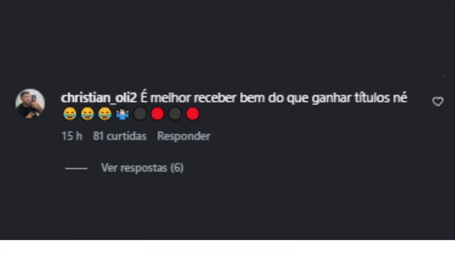 Torcedores zombando da Thiago Almada após eliminação de River Plate, na Sul-Americana - Reprodução/Instagram @christian_oli2